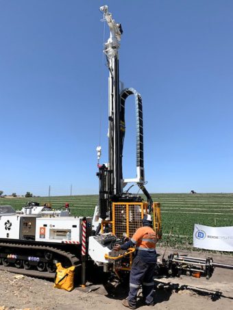 Edge Drilling LS250 Sonic Drilling
